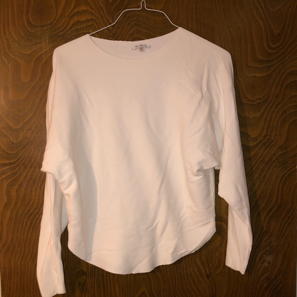 White sweater, size M